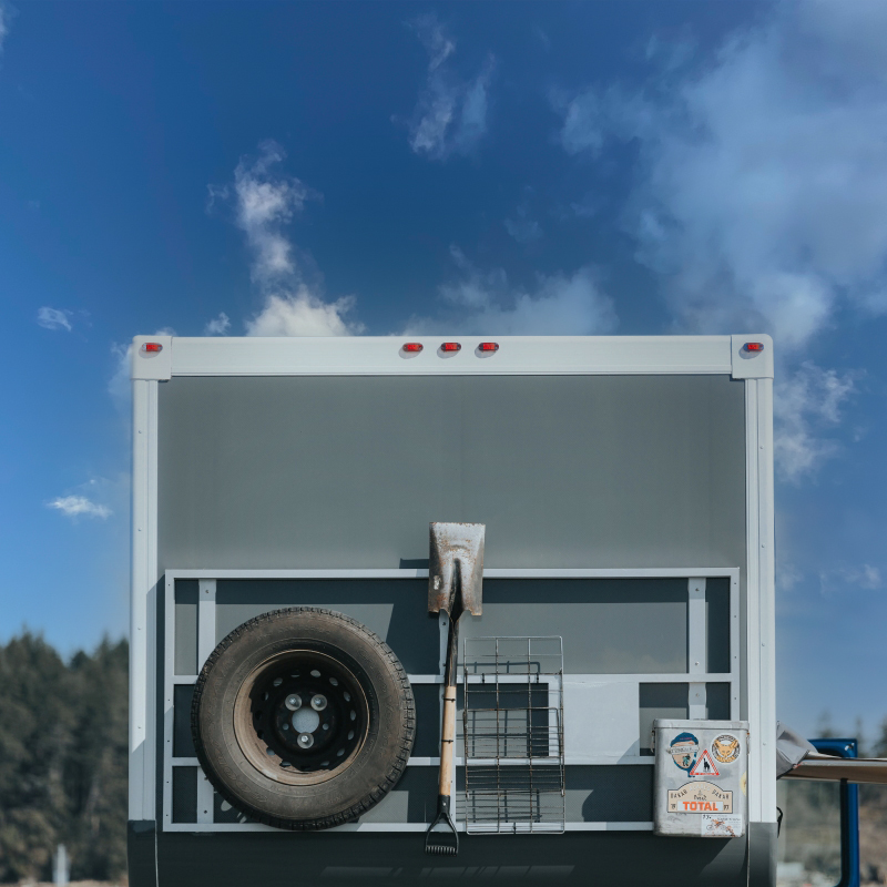 Caja de camping para camión RV con aislamiento de alcoba