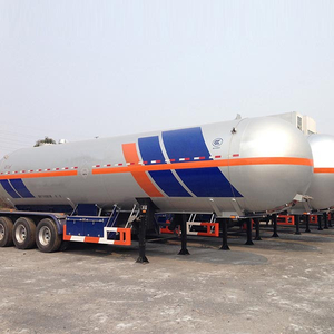 47000L Semirremolque cisterna de camión de gas licuado de petróleo de 3 ejes para dimetiléter líquido y metilamina