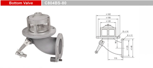 Válvulas de fondo-Válvulas de emergencia-GET C804BS-80