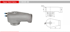 Válvula de ventilación de vapor_C802D-80