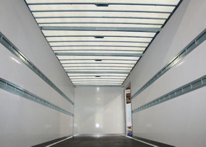 Kits y caja de paneles sándwich aislados XPS con perfiles de aluminio o perfiles de PRFV para camiones de carga seca, caja de camión de carga seca o remolques de furgoneta