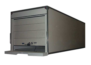 Caja de camión aislada para suministro de alimentos para aeronaves con kits de paneles sándwich sellados de FRP / GRP totalmente cerrados, caja de camión aislada